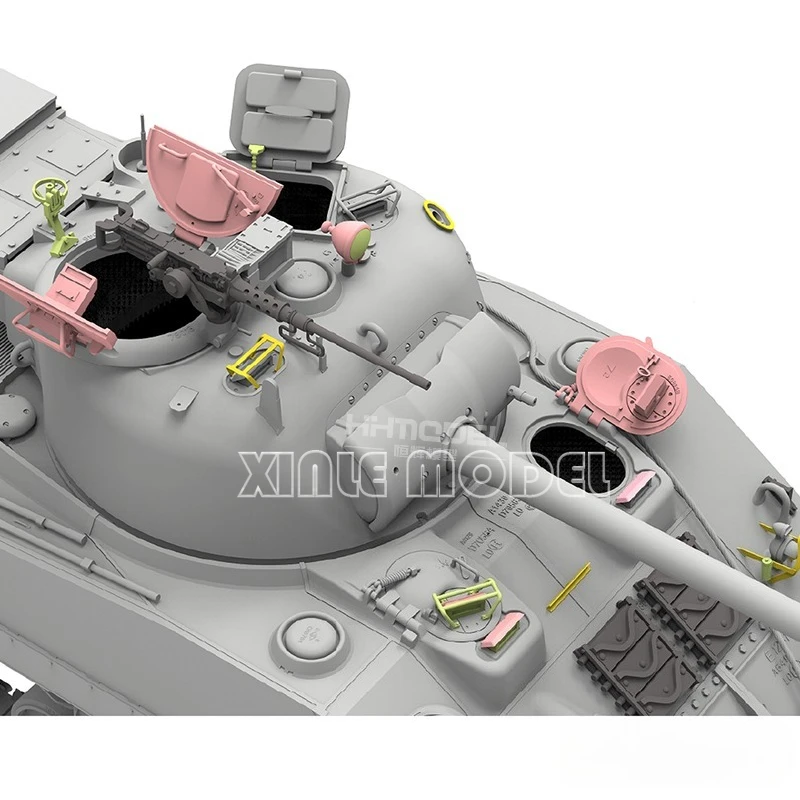مجموعات بناء نموذج رايفيلد 1/35 RM-5038 البريطانية شيرمان VC اليراع دبابة متوسطة لمجموعة هواية نموذج لعبة عسكرية