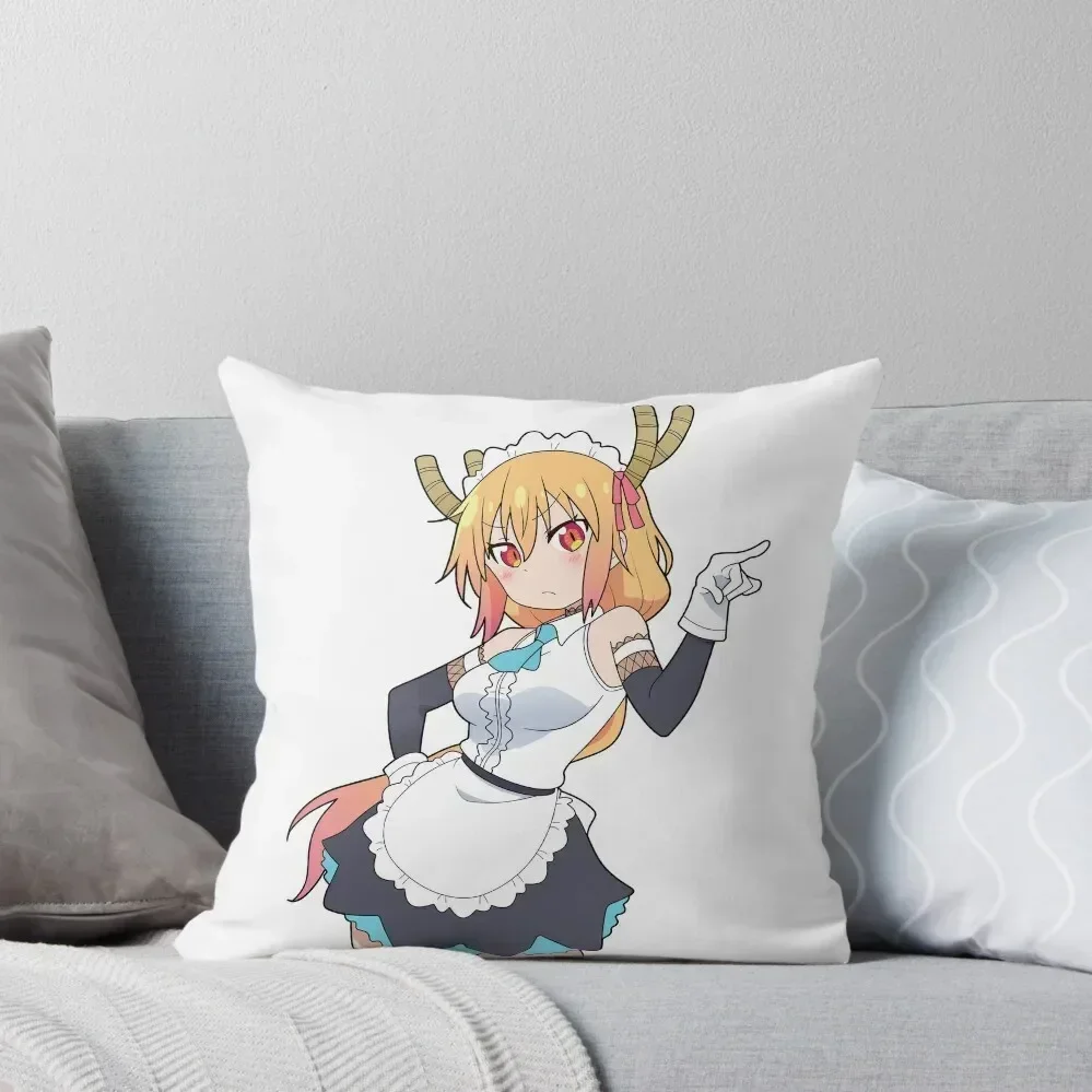 

Dragon Maid Tohru Throw Pillow anime girl Decorative Cushions For Living Room Decorative Sofa Cushions pillow