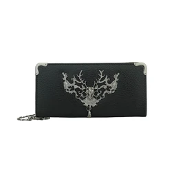 Luxury Design Women Wallet Deer pattern PU Leather Female Long Wallet Large Capacity Multi Card Holder Ladies Clutch