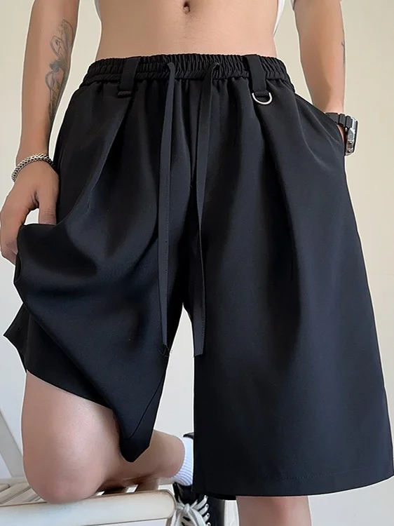 

Cleanfit Ice Silk Dstring Suit orts Мужской свободный повседневный универсальный летний модный молодежный комбинезон большого размера цвета