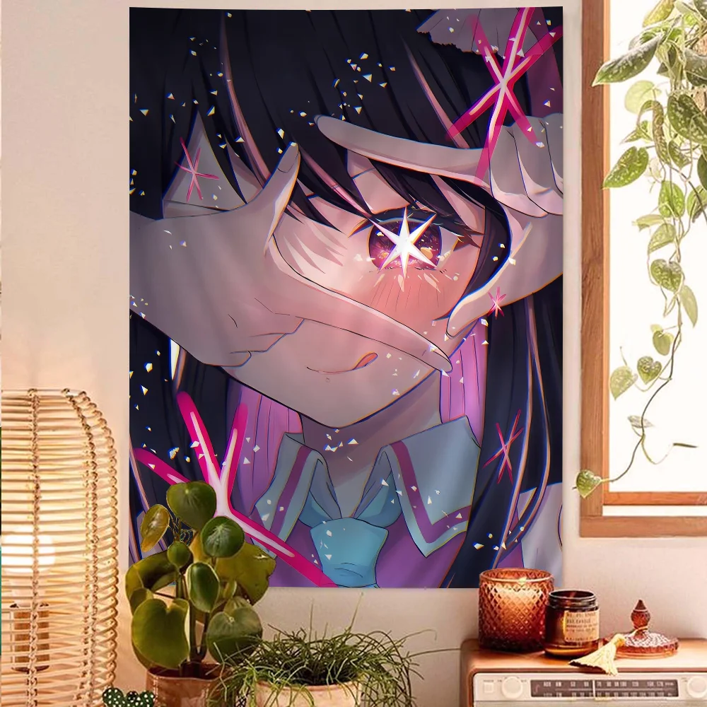 

Oshi No Ko Anime Tapestry Anime Tapestry Hanging Tarot Hippie Wall Rugs Dorm Wall Hanging Sheets