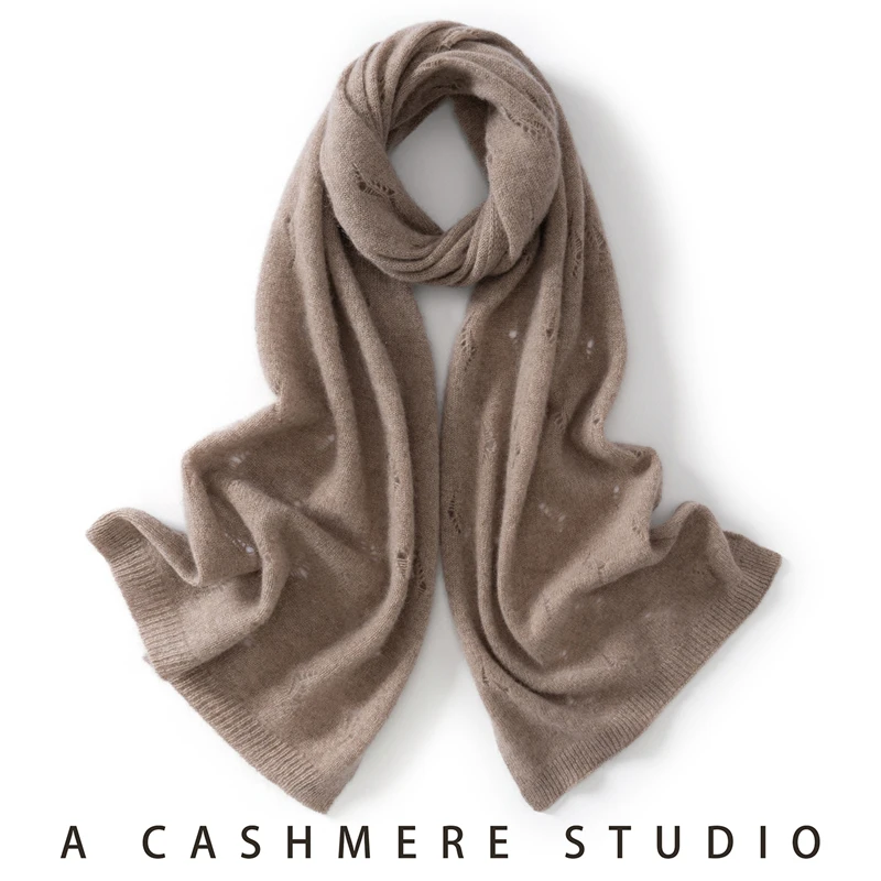 Sciarpa alla moda e versatile, 100% cashmere premium, nuova collezione invernale per il calore