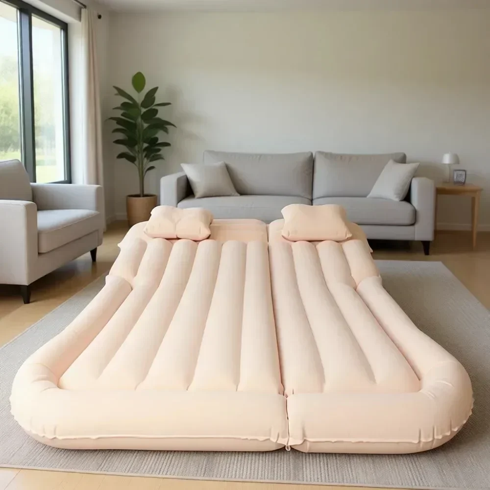 Inflatable Air Mattress for Car Trunk Bed | Portable Camping Travel Pad