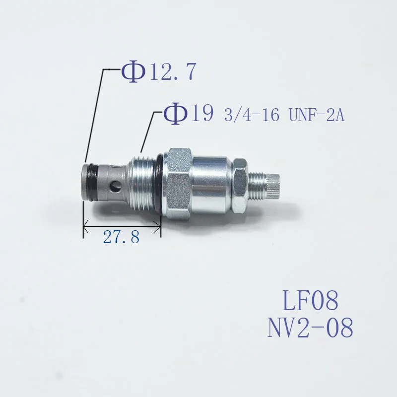 

Thread Plug Flow Regulating Two-way Throttle Valve LF08 NV2-08 Hydraulic Valve