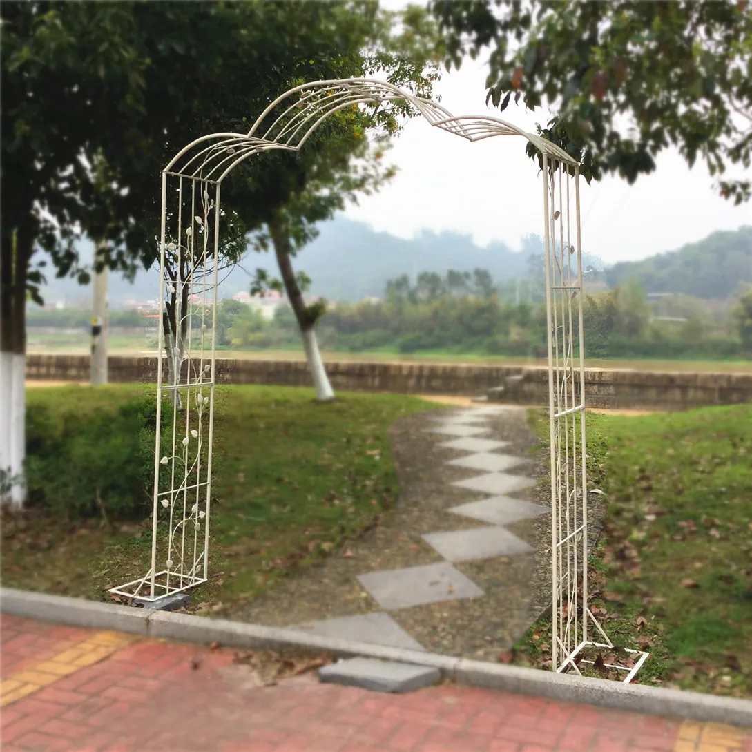 

Manufacturer Direct Supply Customized Arch Arbor Patio Furniture Metal Arch Garden