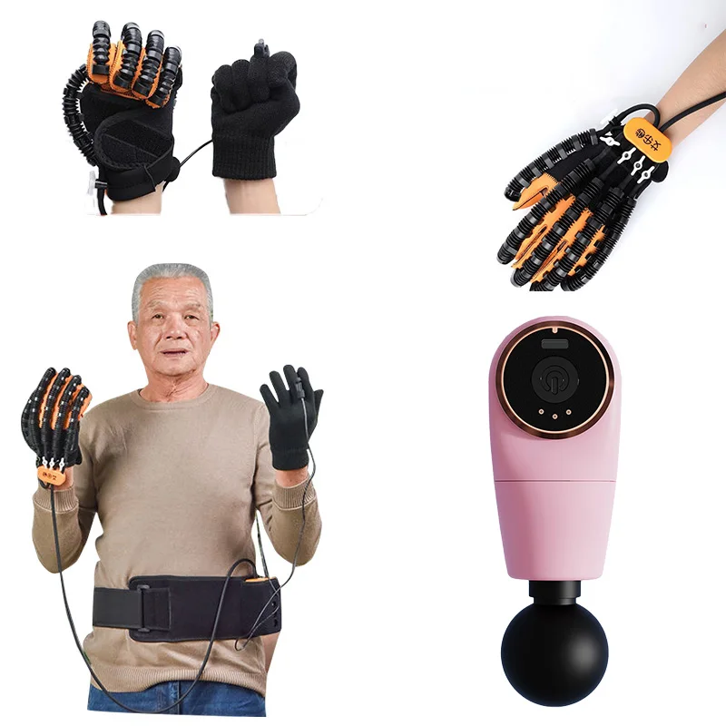 

Rehabilitation Robot Gloves for Rehabilitation Training of Stroke Hemiplegia Patients Works Better with A Massager