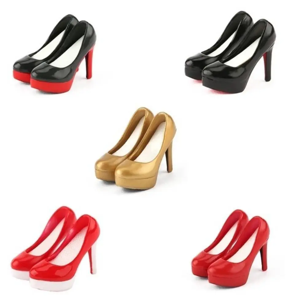 

1/6 Scale 1/6 High Heel Shoes Female Women Daily Wear Doll Stiletto Shoes Simulation Model Toy Doll Shoes Doll Accessories