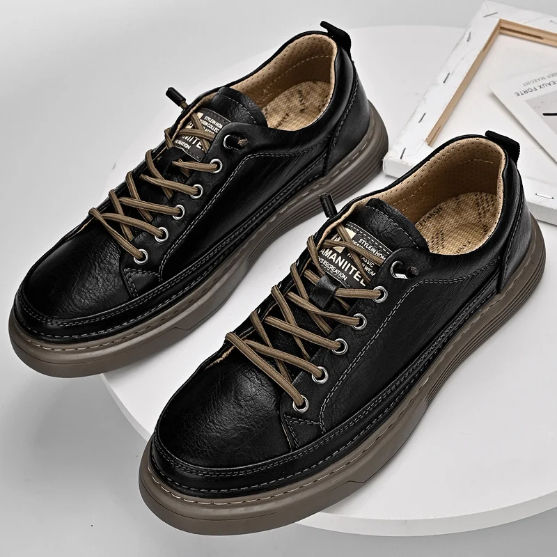 سميكة سوليد الخريف حذاء رجالي عادية الراقية الأعمال في الهواء الطلق تنفس رياضي الشباب المألوف #2