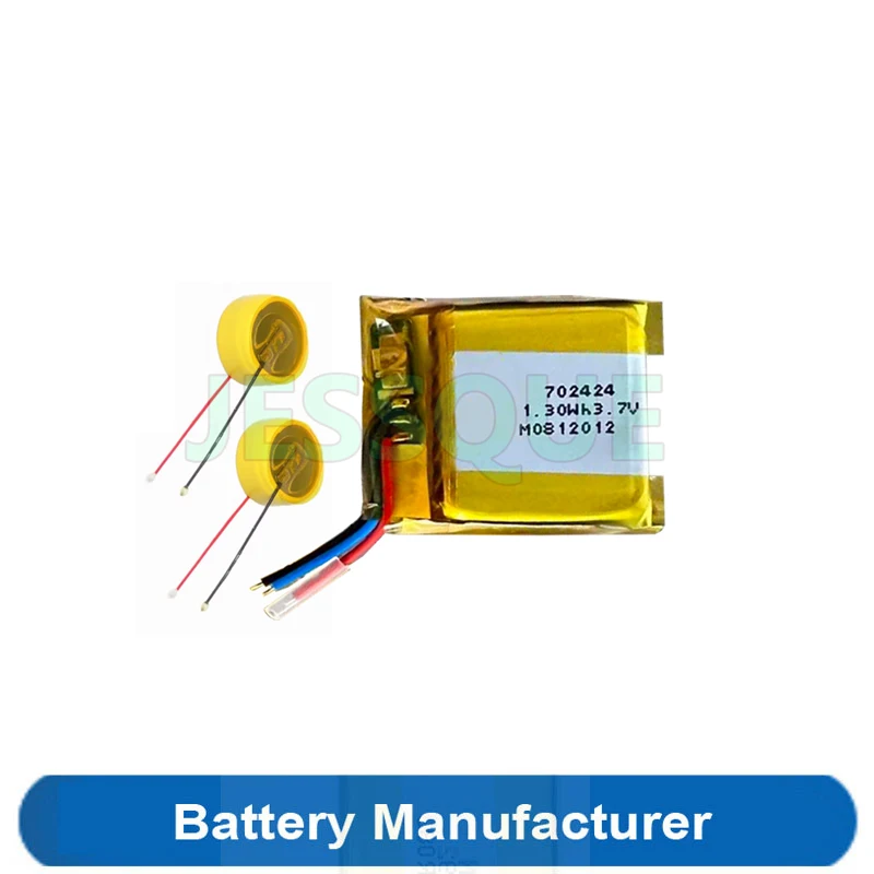 

45-350mAh 702424 Battery For JBL T280 T280tws Gaming TWS Headphone Airpods Earbuds Charging Case Box