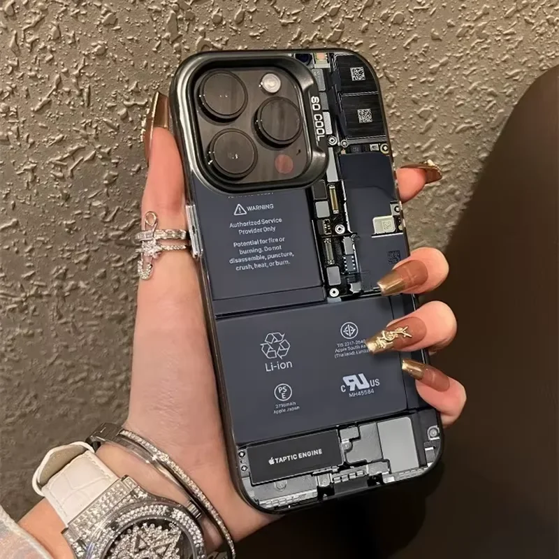 Circuit Board Design Phone Case for Xiaomi Mi 15T 14T 14 13 12 12T 11 Lite Poco X7 X6 F7 F6 X5 F4 F3 X3 GT Pro Ultra 4G 5G Cover