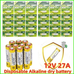 2-60PCS 12V 27A Dry Alkaline Battery A27 Batteries 27AE 27MN A2 L828 K27A for Remote Control Gamepad Flashlight Doorbell New
