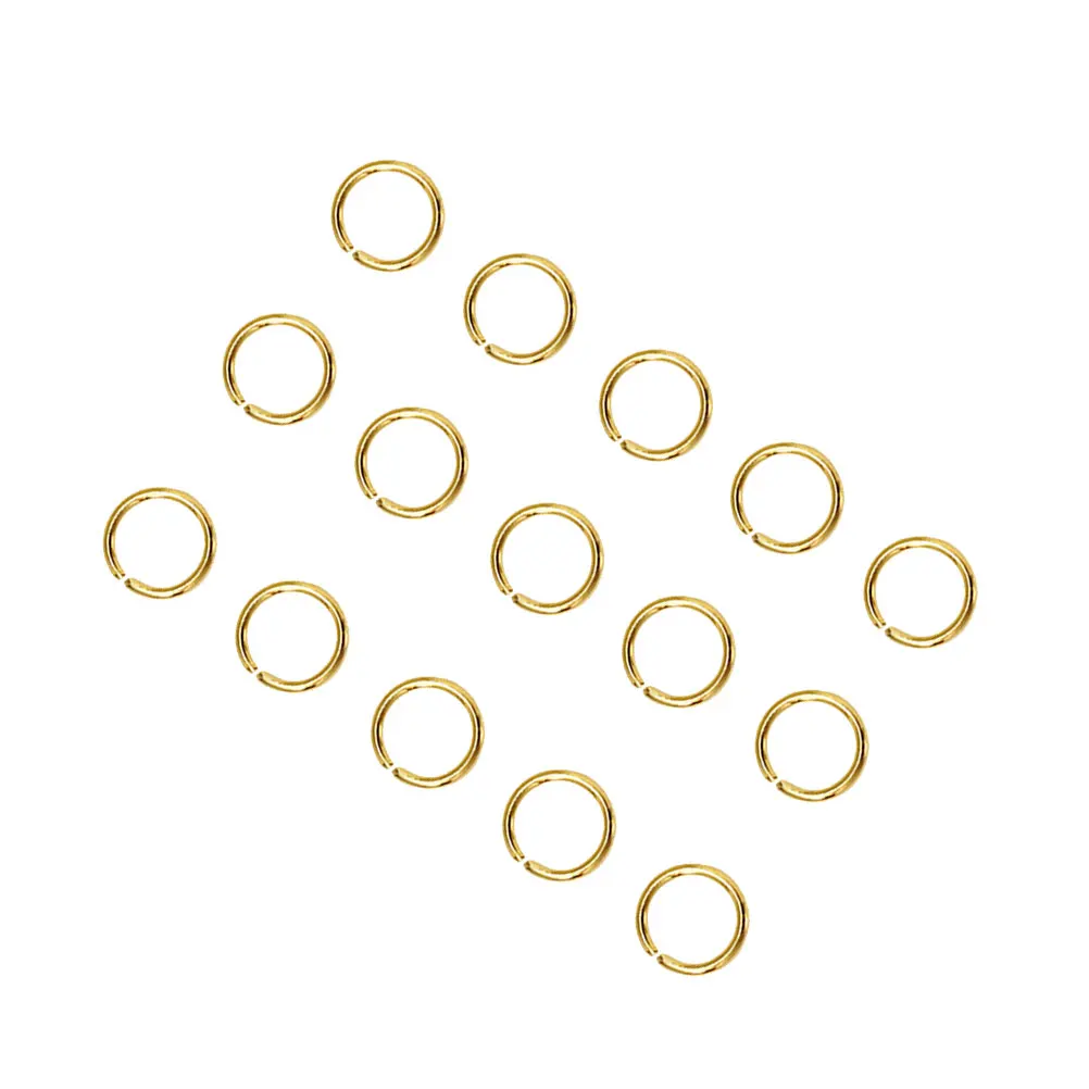 

200pcs Spring Stainless Steel Key Chain Buckle Split Rings Circle Bag Clasp Split Ring DIY Jewelry Accessories