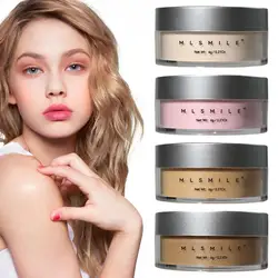 1pcs 4Colors Setting Powder Translucent Face Powder to Set Makeup Foundation or Concealer Finish Loose Powder Foundation