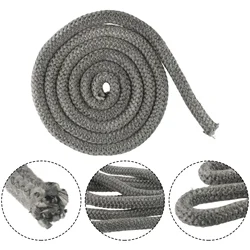 9/14/16mm Fiberglass Rope Seal Stove Door Fireplace Cord Woodburner Sealing Rope Fiberglass High Temperature Black Gasket Cords