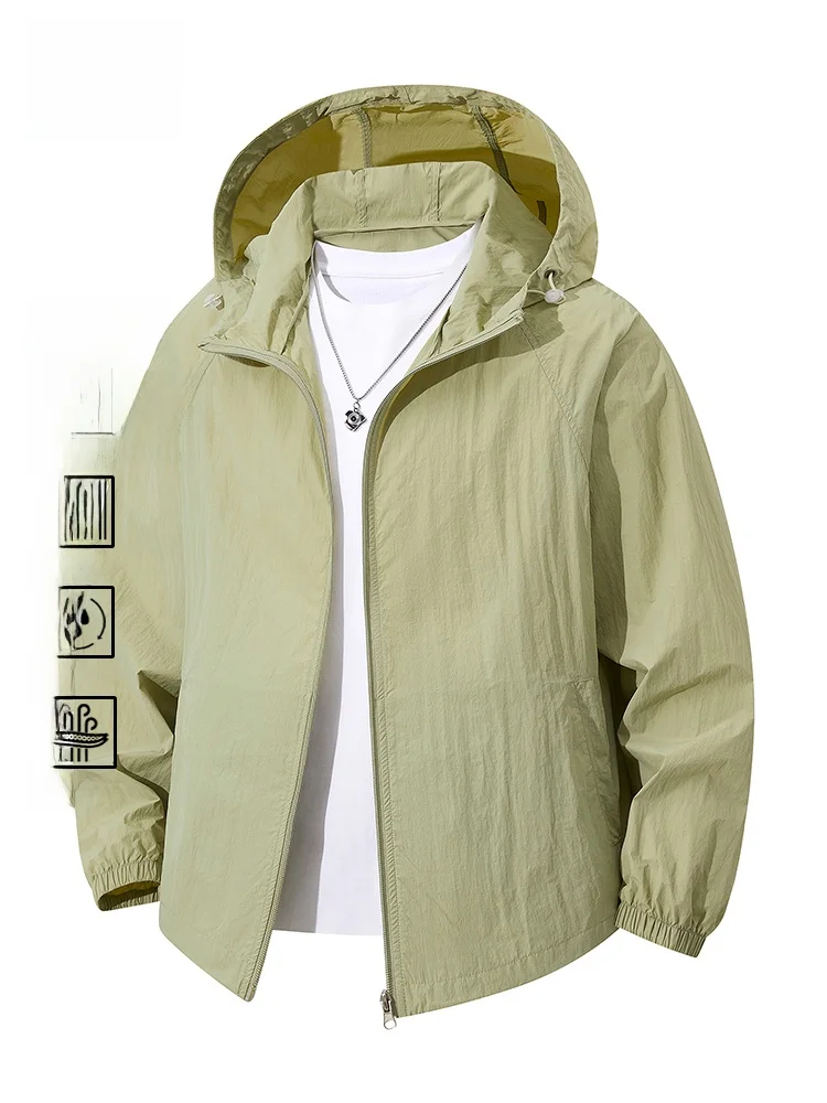Jaqueta Esportiva Masculina TUCANO Leve, Respirável, de Secagem Rápida e Proteção UV para Pesca ao Ar Livre - Roupa Esportiva...