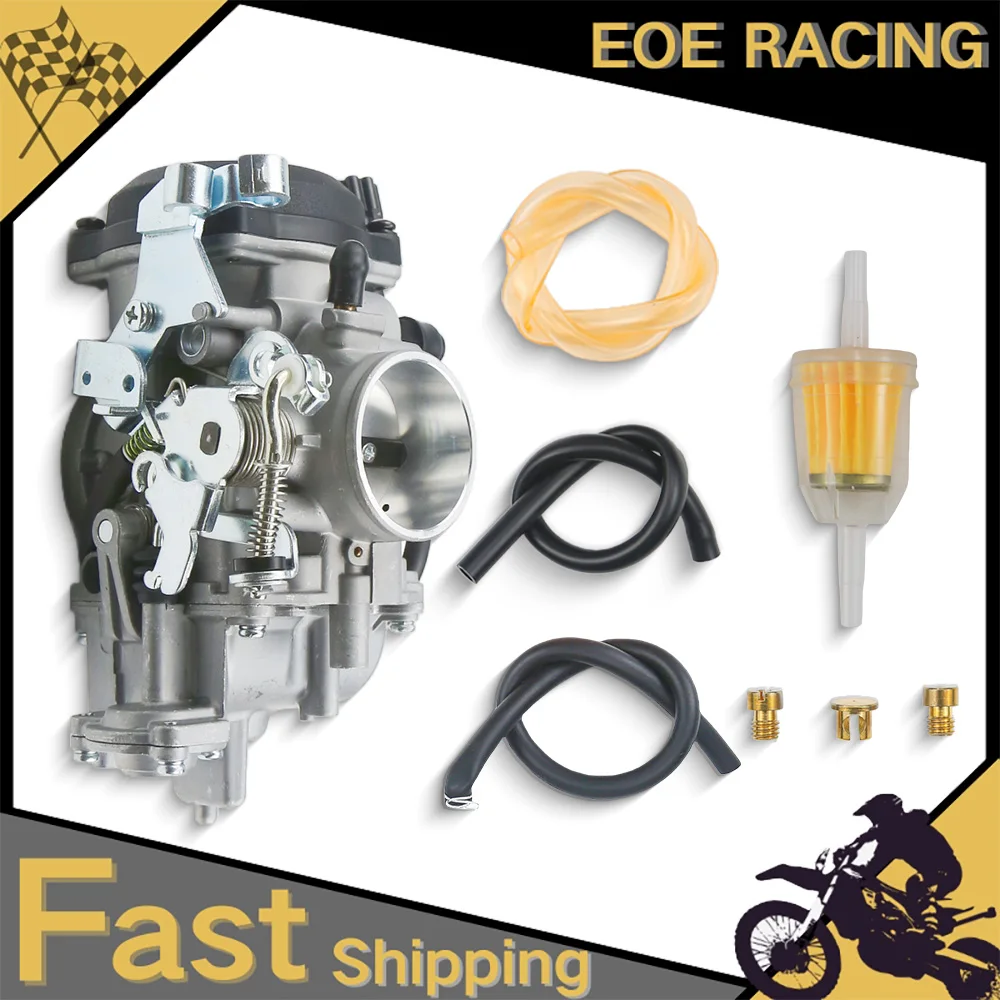 Kit completo de carburador para motocicleta Kawasaki Vulcan VN1500 Classic Nomad Drifter, piezas de repuesto