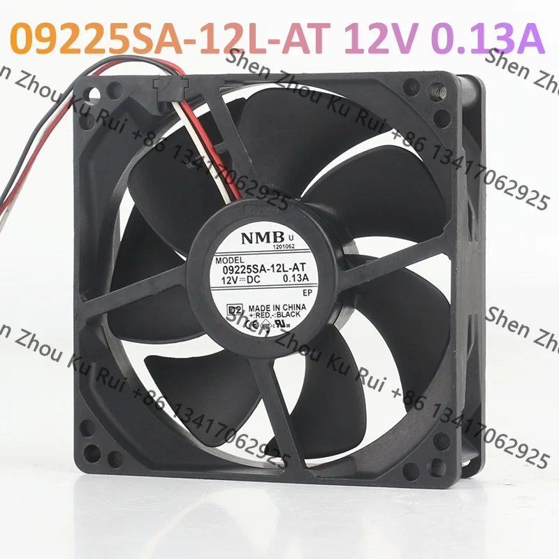 

New original NMB 5V 24V 48V DC 12V 0.13A AC EC 9025 Cooling Fan 90X90X25MM 3 wire 09225SA-12L-AT 9CM Fan Converter Ball bearing