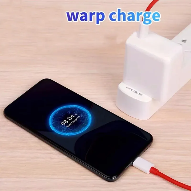 65W Warp Charger For Oneplus Fast Charger EU/US Adapter Type C To type C Cable for OnePlus 9 Pro 9R 8T  Pro Nord N10 65W Charger