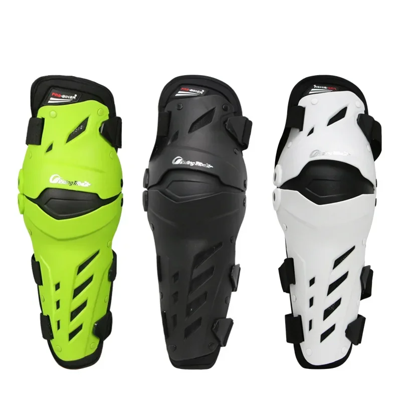 Riding Tribe Motorcycle Knee Pads Riding Anti-fall Wear Knee Brace Two-piece Set Men and Women Breathable and Durable Knee Pads