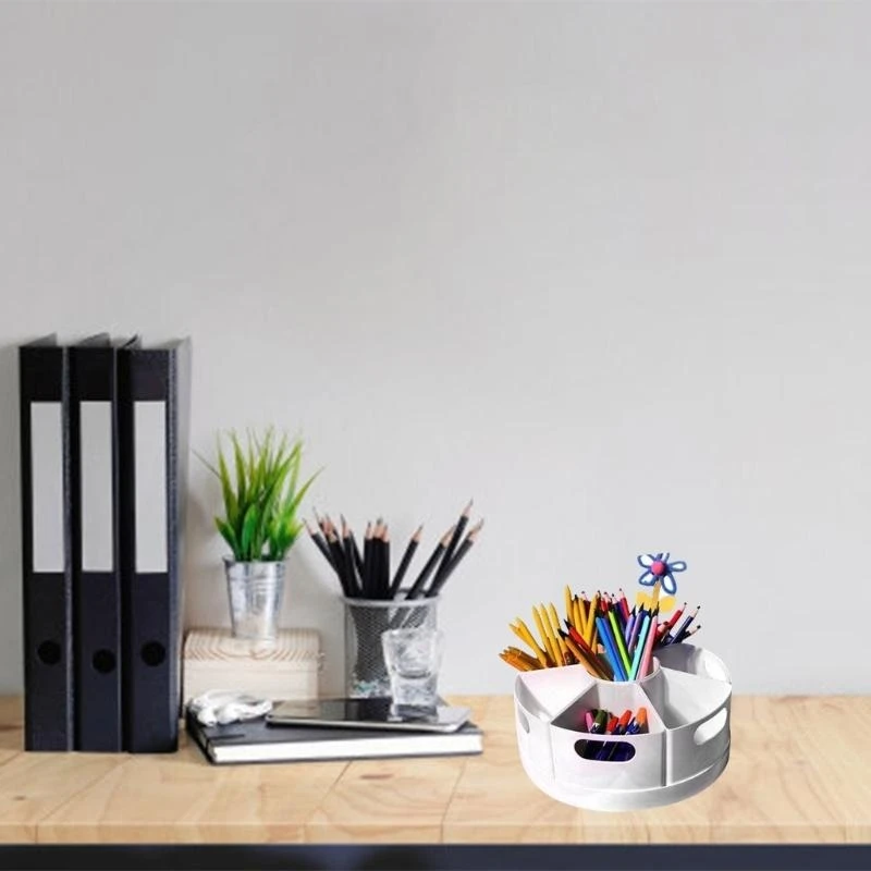 090F Вращающийся на стол ручки организаторы.