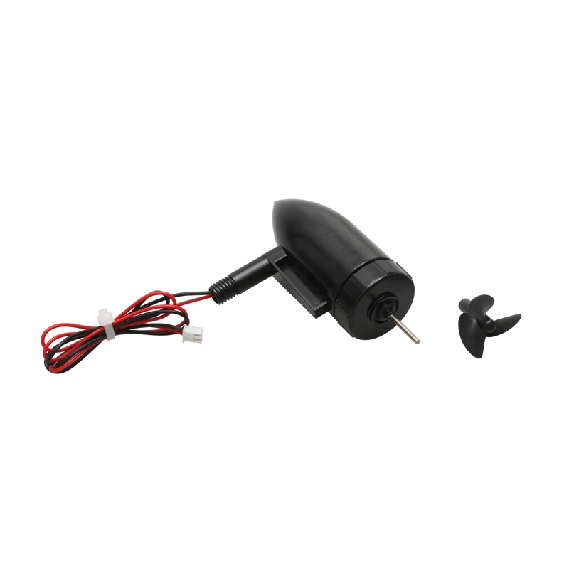 Propulsor subacuático ROV, Motor de chorro de agua de 10000 rpm con hélice de 3 aspas de 26mm, Motor cepillado 390 para barco de cebo RC de 7,4 V,