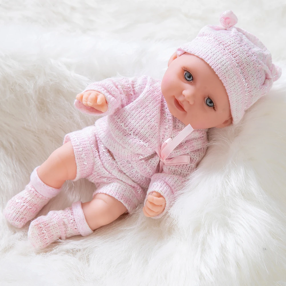 Full Body Vinyl Reborn Realistic Soft Dolls Lifelike Kids Toys Dolls Girl Baby Doll Simulation Newborn Toy for Girl Boys