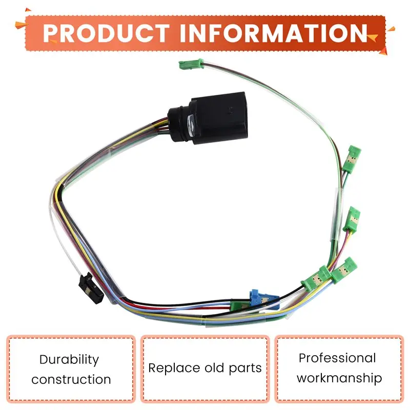 ABRU-Valve Body Transmission Wiring Harness 14 Pin 09D927363E For Volkswagen Touareg Audi Porsche Cayenne