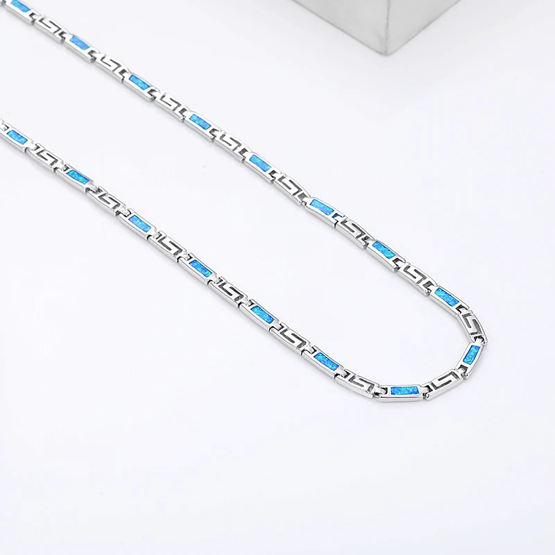 MYOP 2024 Jewelry 925 sterling silver jewelry Opal necklace interesting expression of preference aesthetic temperament