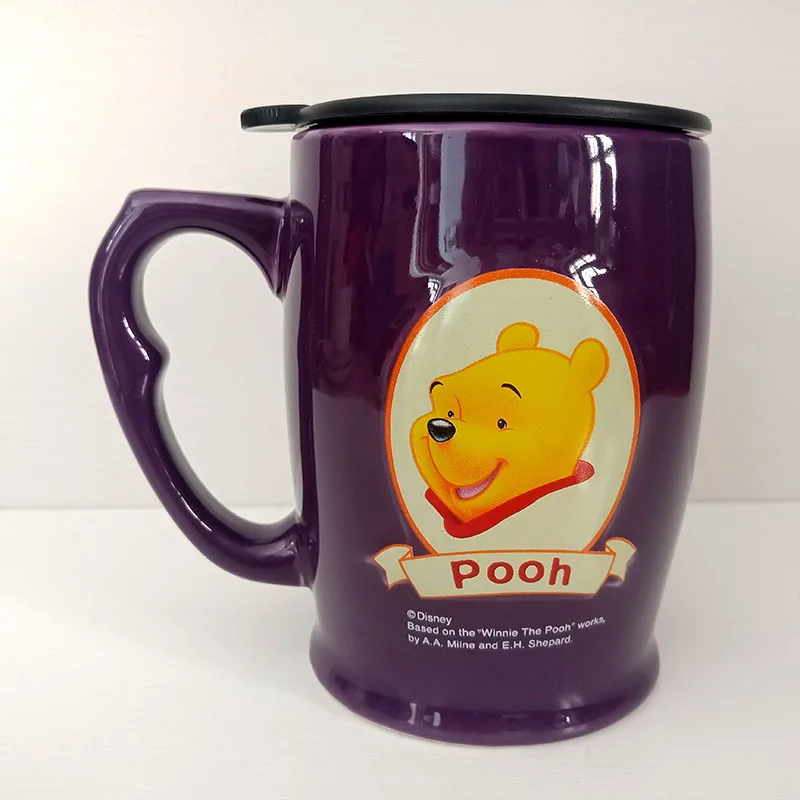 Disney Winnie the Pooh Action Figure Toys tazza da caffè Cute Disney Winnie maialino tazza tazza tazze in ceramica regali per bambini