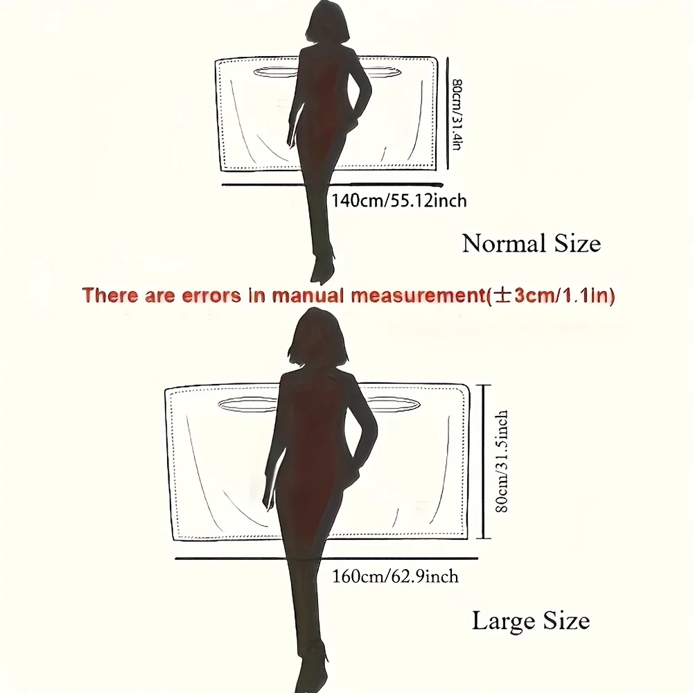 قطعة واحدة من من منشفة حمام كبيرة الحجم يمكن ارتداؤها - تنورة منشفة حمام فائقة النعومة مع جيوب، سريعة الجفاف وماصة، زخرفة فيونكة، للنساء #3