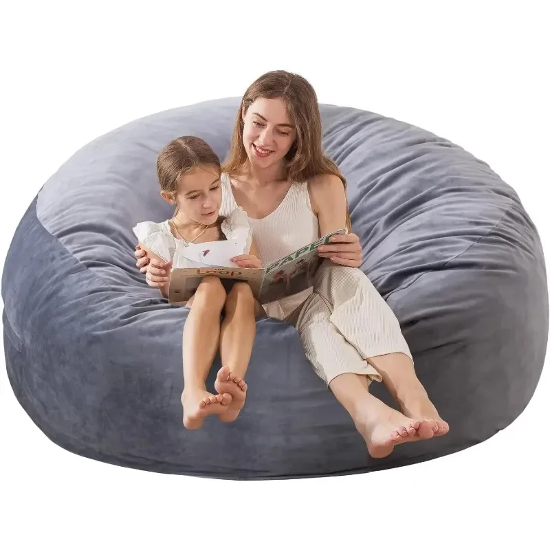 

Large Bean Bag Chair for Adults/Kids with Filling, Memory Foam Bean Bag Chairs with Filler Included,