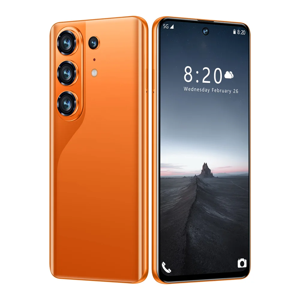 K-Touch NIEUWE Mobiele Telefoons S26 Ultra Smartphone Android 15 Mobiele Telefoon 7,3 Inch Scherm 8000mAh Gezichtsontgrendeling 5G Dual SIM 16+48MP Camera Globale Versie Mobiele Telefoons