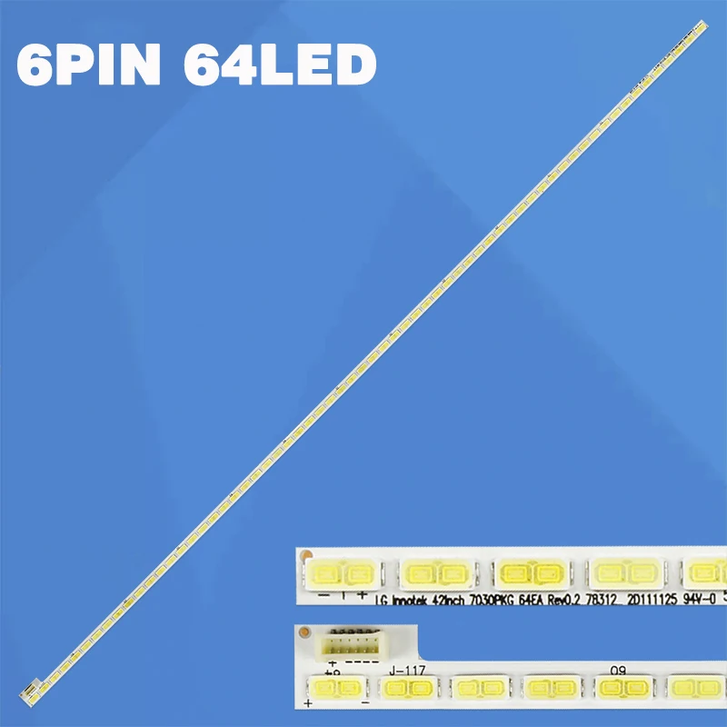 5pcs New 64LED 530mm 42