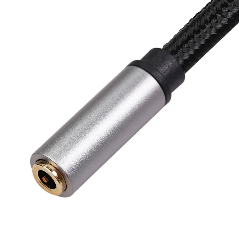 Audio Cable for Guitar Keyboard Piano 6.35mm Male to 3.5mm Female Headphone Cord