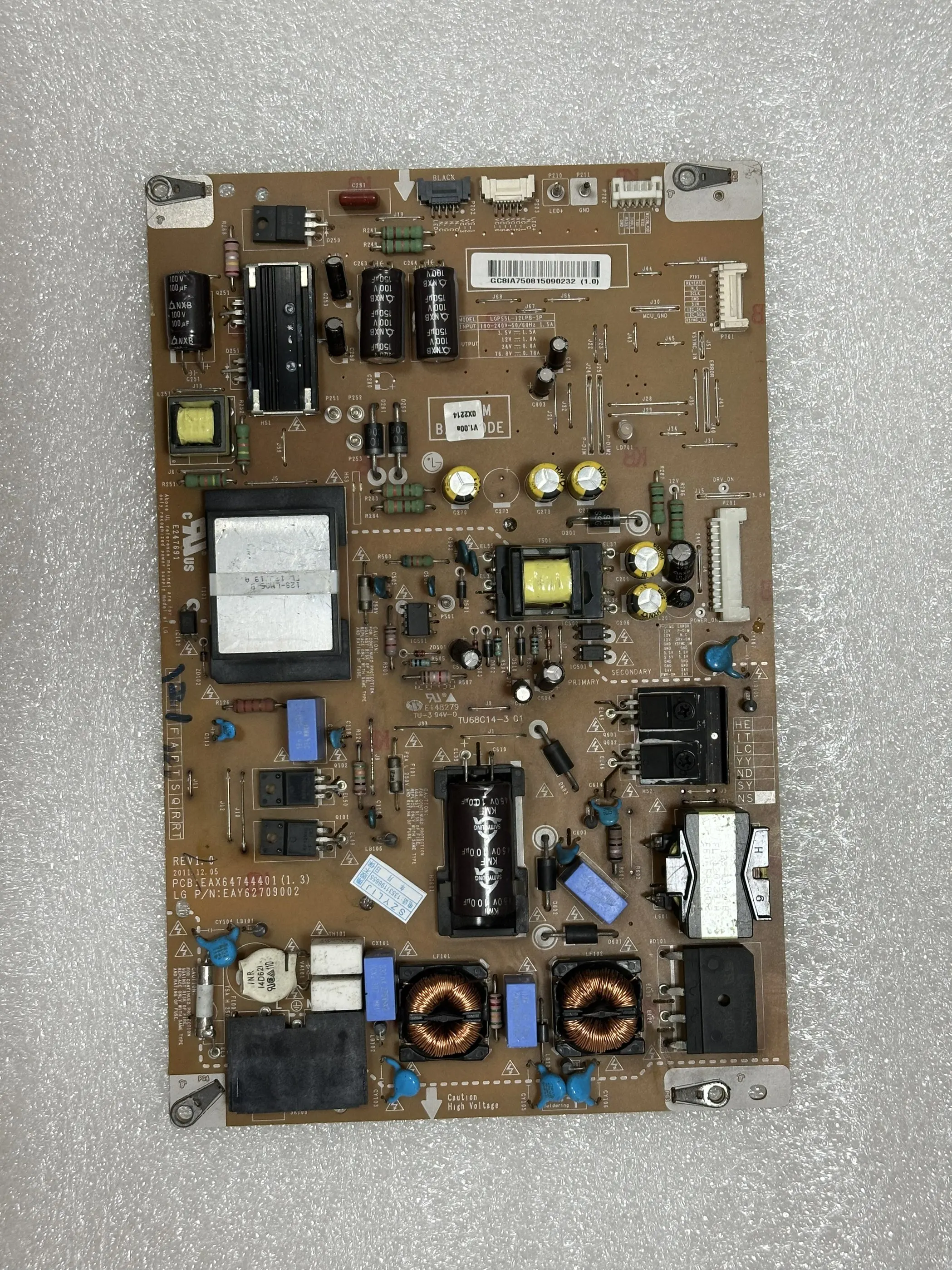 

Оригинальная плата питания 55LM6600-CE EAX64744401 (1.3) LGP55L-12LPB-3 на складе