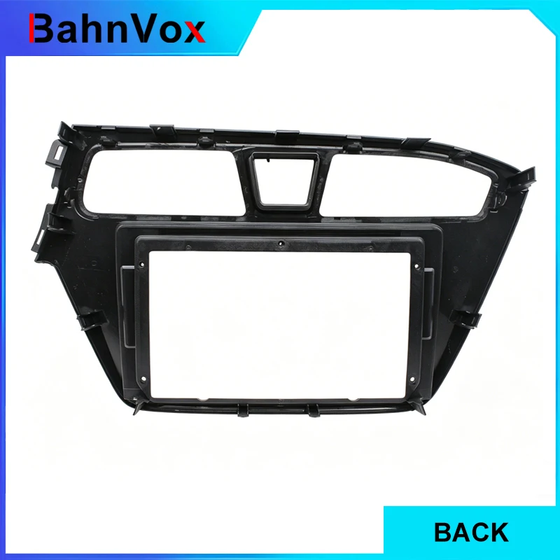 9 inch Android Car Radio frame for HYUNDAI i20 2014-2018 2din Stereo GPS Fascia bezel Panel Adapter wire harness