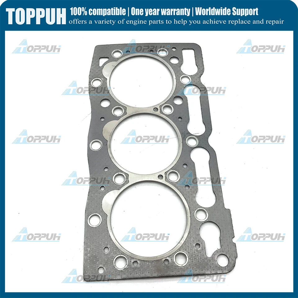 D1005 New Head Gasket 16231-03310 1G040-03310 for Kubota D1005 Engine B21 B2100D B7500DTN (Graphite)