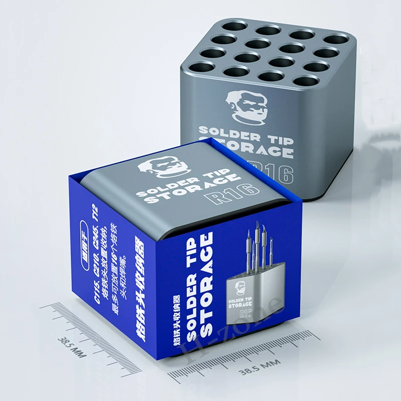 Imagem -04 - Mecânico Solda Dica Organizador R16 Solda Dica Organizador Material de Liga é Adequado para C115 C210 C245 T12solda Ponta Colocação Ferramentas Alta Qualidade