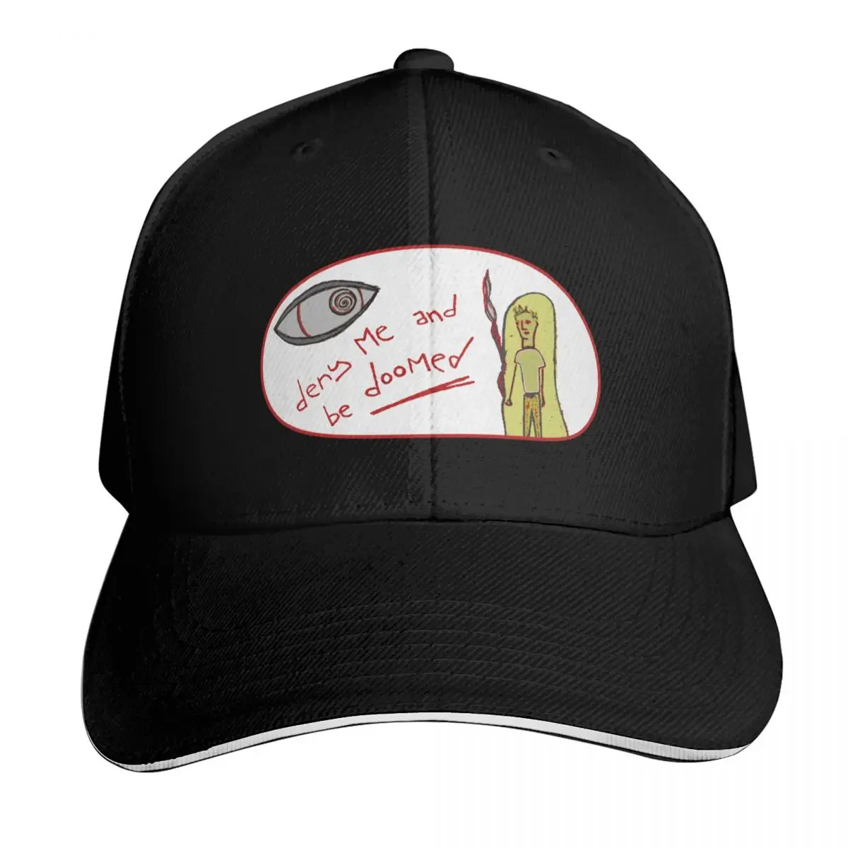 Gorra de béisbol Deny Me and Be Doomed, nueva, gorra con capucha, gorras de pesca para hombre, gorras de playa para mujer, gorras para hombre