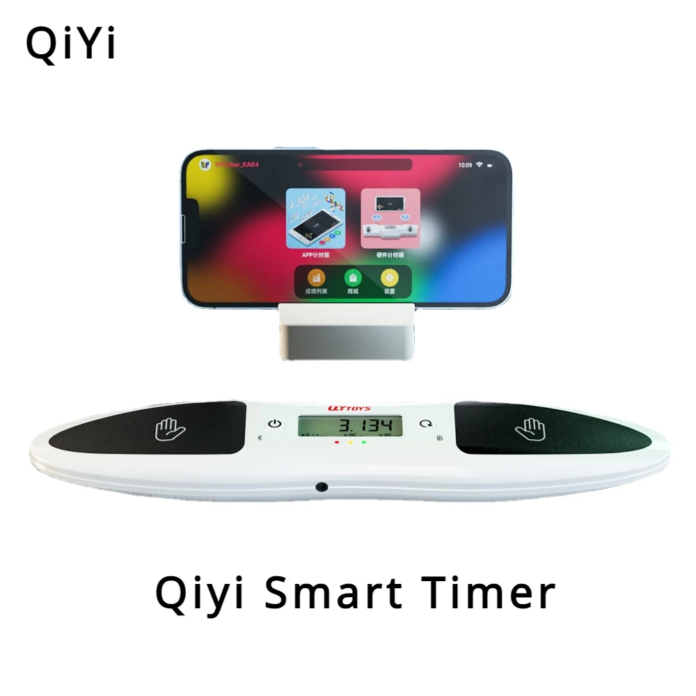 Qiyi Timer V2 Qiyi Smart Timer 3x3 Magic Cube Professtional Speed 3x3x3 Magico Cubo QY Smart Timer for Educational Competition