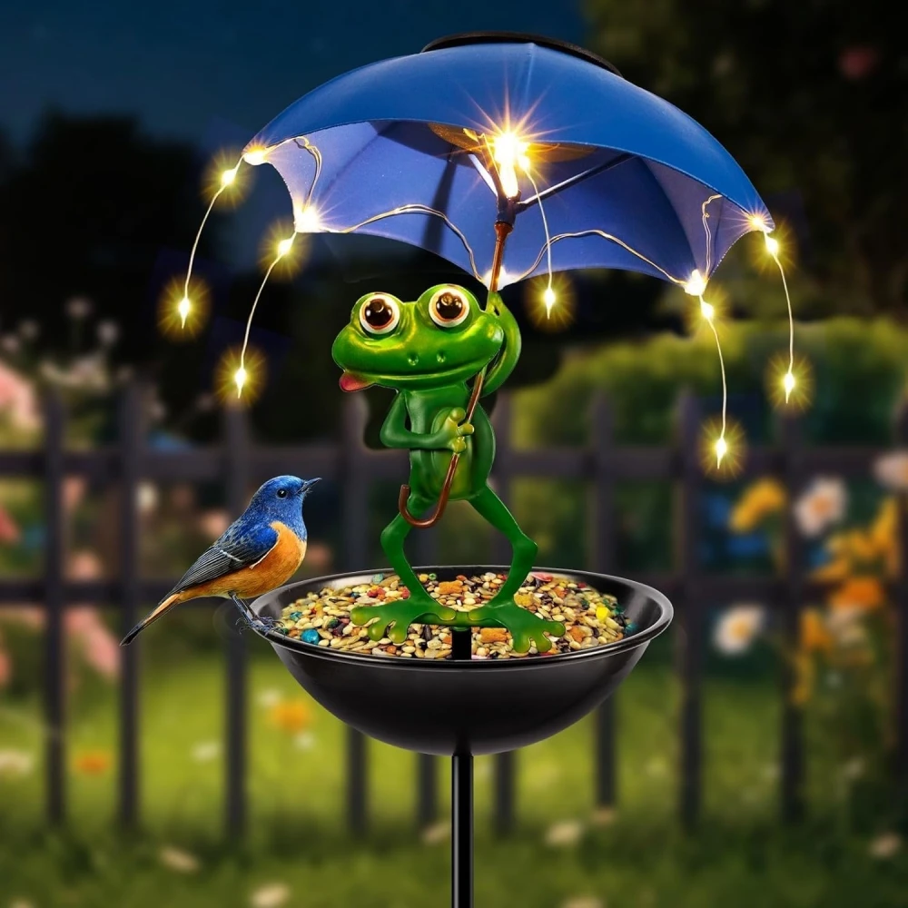 Outdoor Solar Frog … - image