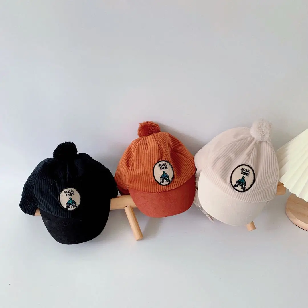 

Детская зимняя теплая шапка с флисовой подкладкой, шапка-ушанка нейтрального цвета, детская вязаная шапка с героями мультфильмов для детей от 1 до 5 лет