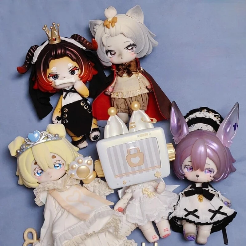 

В наличии Новая серия Mmdoll X Ufdoll Mianmian'S Otherworld Adventure Collaboration, шарнирная кукла Bjd, слепая коробка, кавайная игрушка в подарок