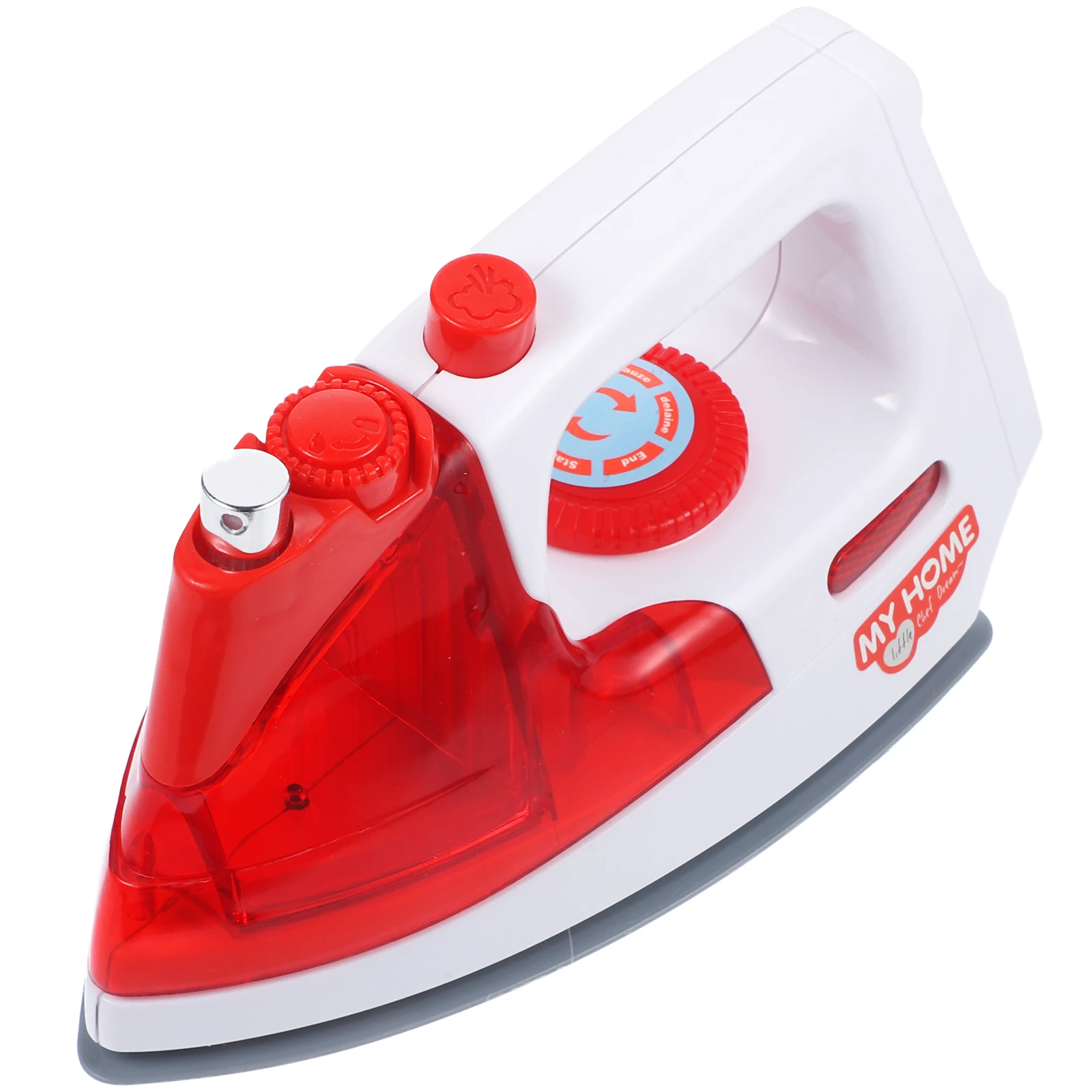 1pc Simulation Electric Iron Toy for Kids Safe ABS Educational Role Play Lightweight Mini Pretend House Gift Boys Girls