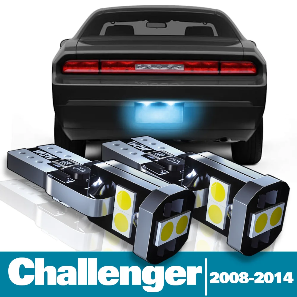 

2pcs LED License Plate Light For Dodge Challenger Accessories 2008 2009 2010 2011 2012 2013 2014