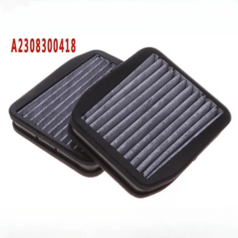 

A2308300418 2pcs Cabin Air Filter For Mercedes Benz G-CLASS W463 SL R230 SLR R199 SL350 SL500 2308300418