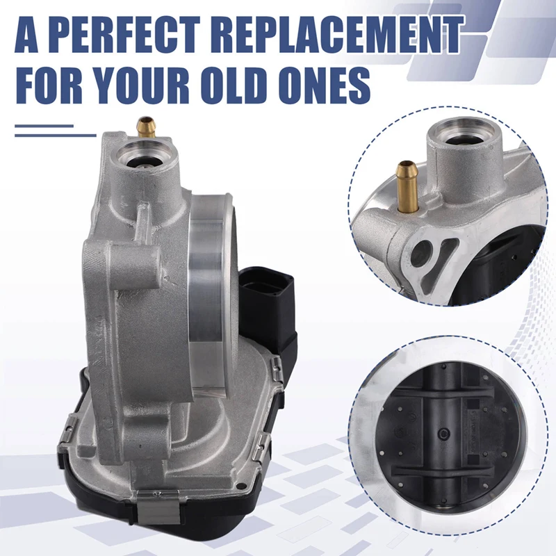 

A1611413125 Car Throttle Body Throttle Valve For Ssangyong Actyon Kyron 2.3 Engine 2008-2015