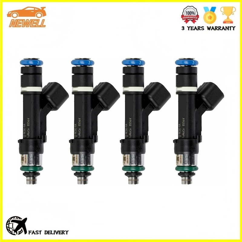 4 шт. 0280158162 9E5G-AA Топливные форсунки для Ford Escape Fusion Lincoln MKZ Mazda Tribute Mercury Mariner Milan 2009-2018 L4 2.5L