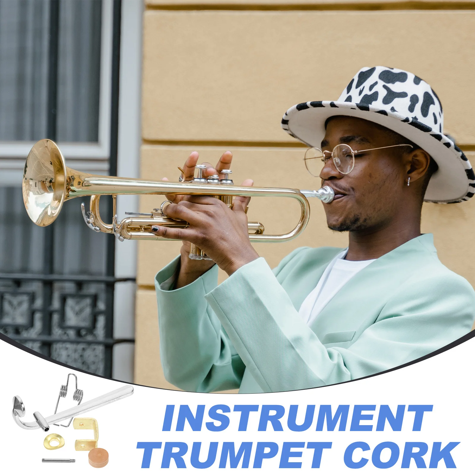 1 مجموعة الترومبون استنزاف صمامات حوامل الفلين منصات مجموعة قوية لا تشوه بسهولة مثالية ل أدوات إصلاح الفرقة