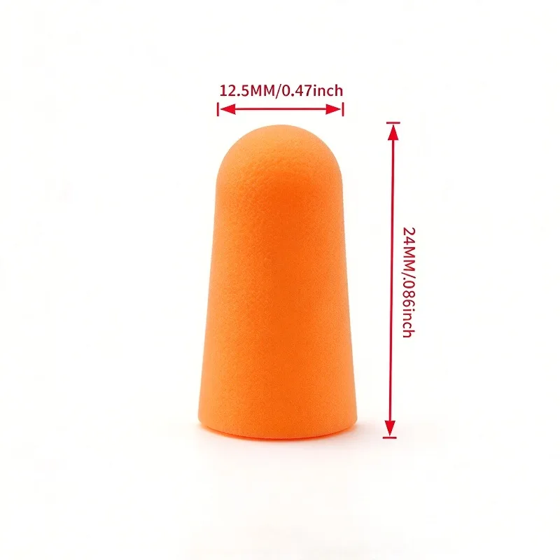 20/50Pairs Bagged Soft Comfortable Foam Earplugs Soft Material Sleep Learning Noise-proof Earplugs Perfect for Sleep School